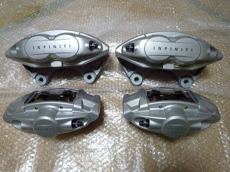 INFINITI G37 Coupe Brake Caliper (V36キャリパー)|フーガ/日産|パーツレビュー ...