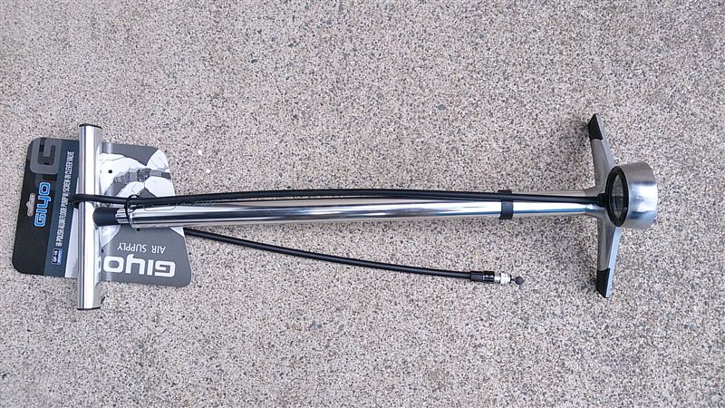 GIYO 自転車用空気入れ アルミ GF ...