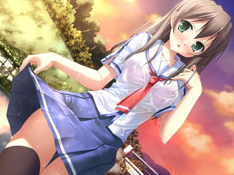 Sexy anime schoolgirls